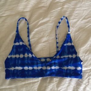 Blue Bikini top
